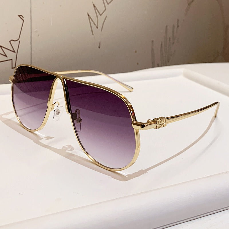 Men's Luxurious Oversized Aviator Sunglasses Bowlift