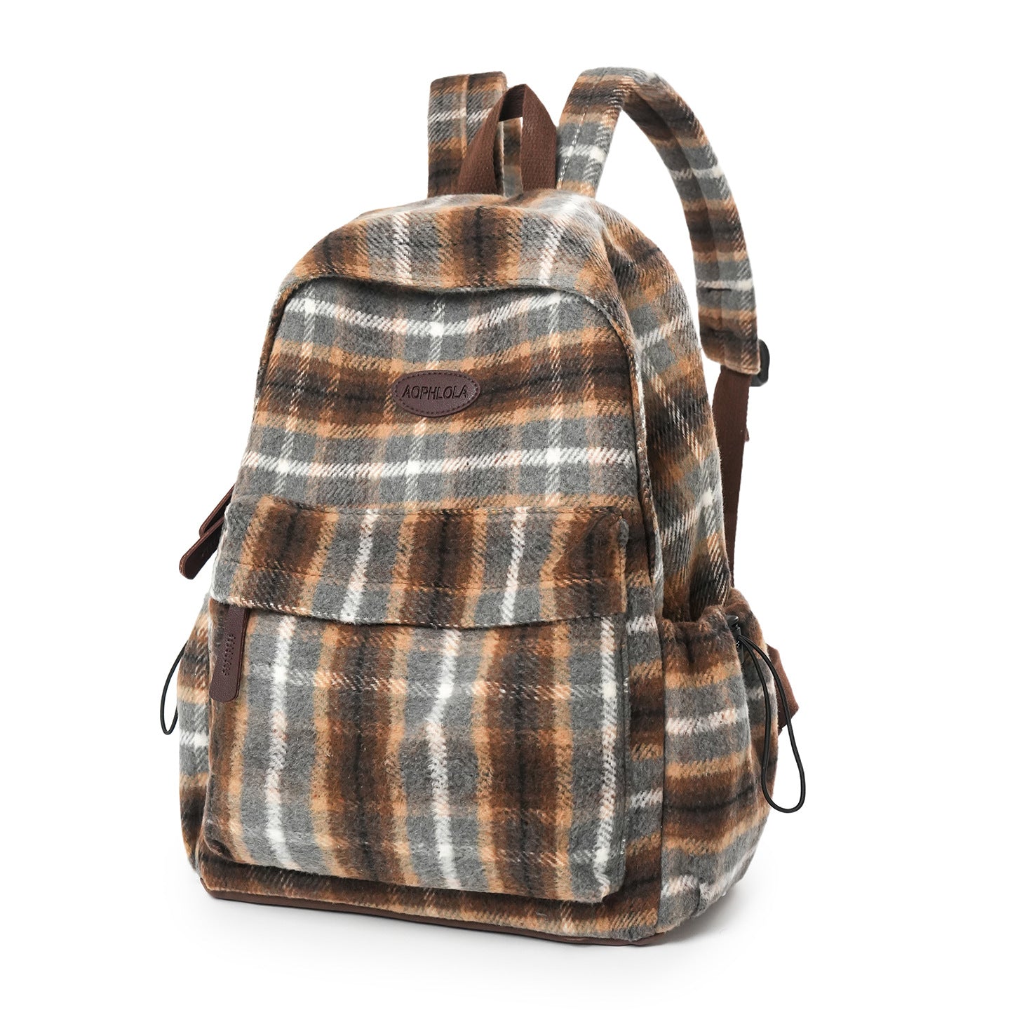 Chic Animal-Print School Backpack Bowlift