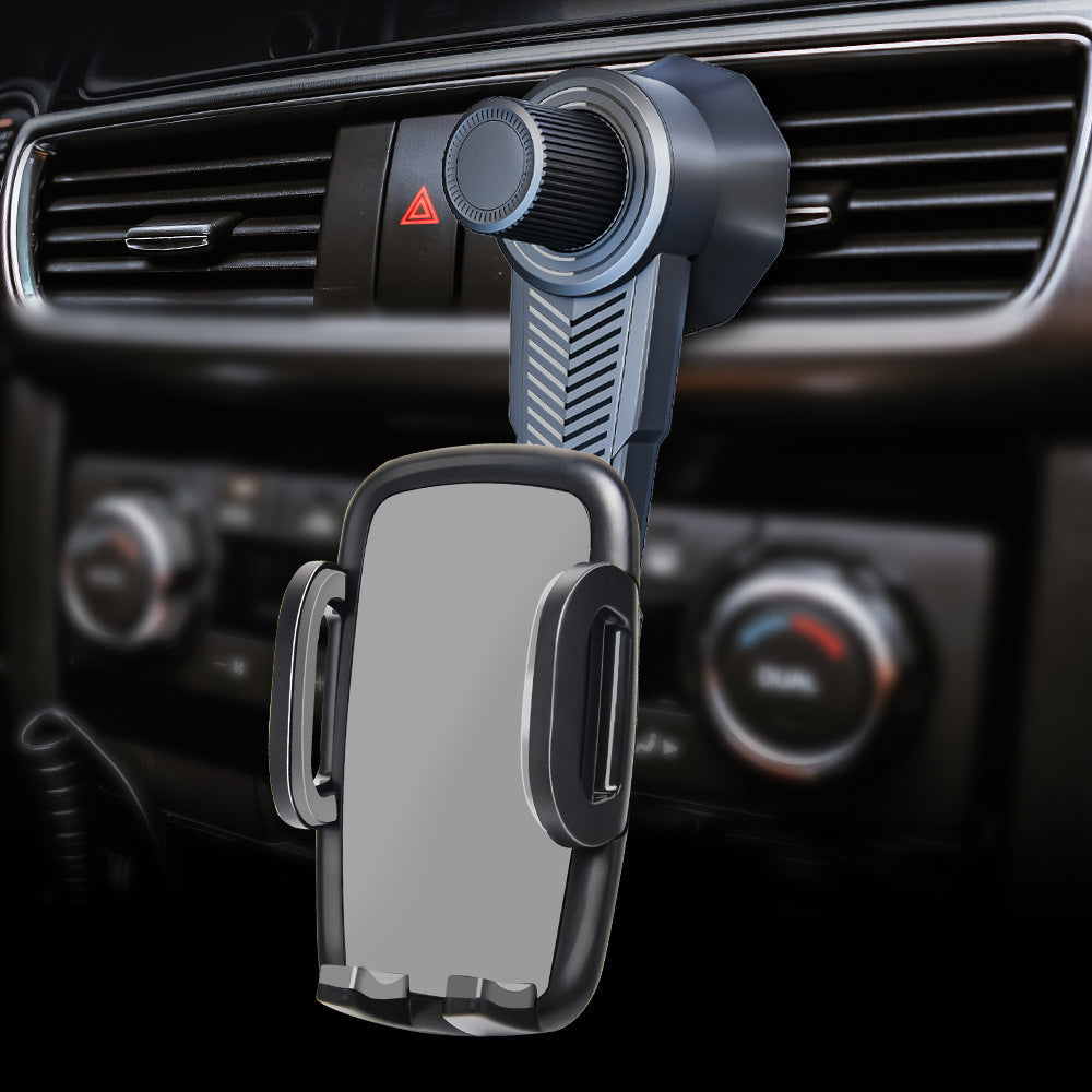 Adjustable gravity air vent smartphone car mount with full rotation joint Bowlift