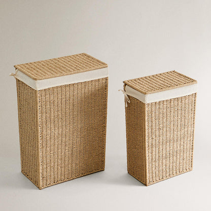 Woven Laundry Basket Acalora