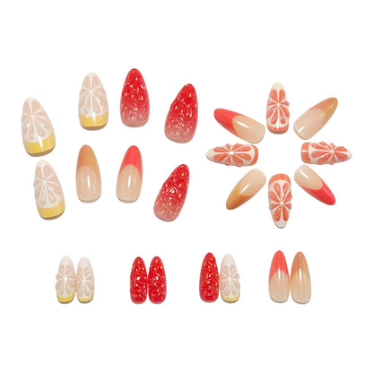 Trendy Art Nails in Fruit Design Acalora