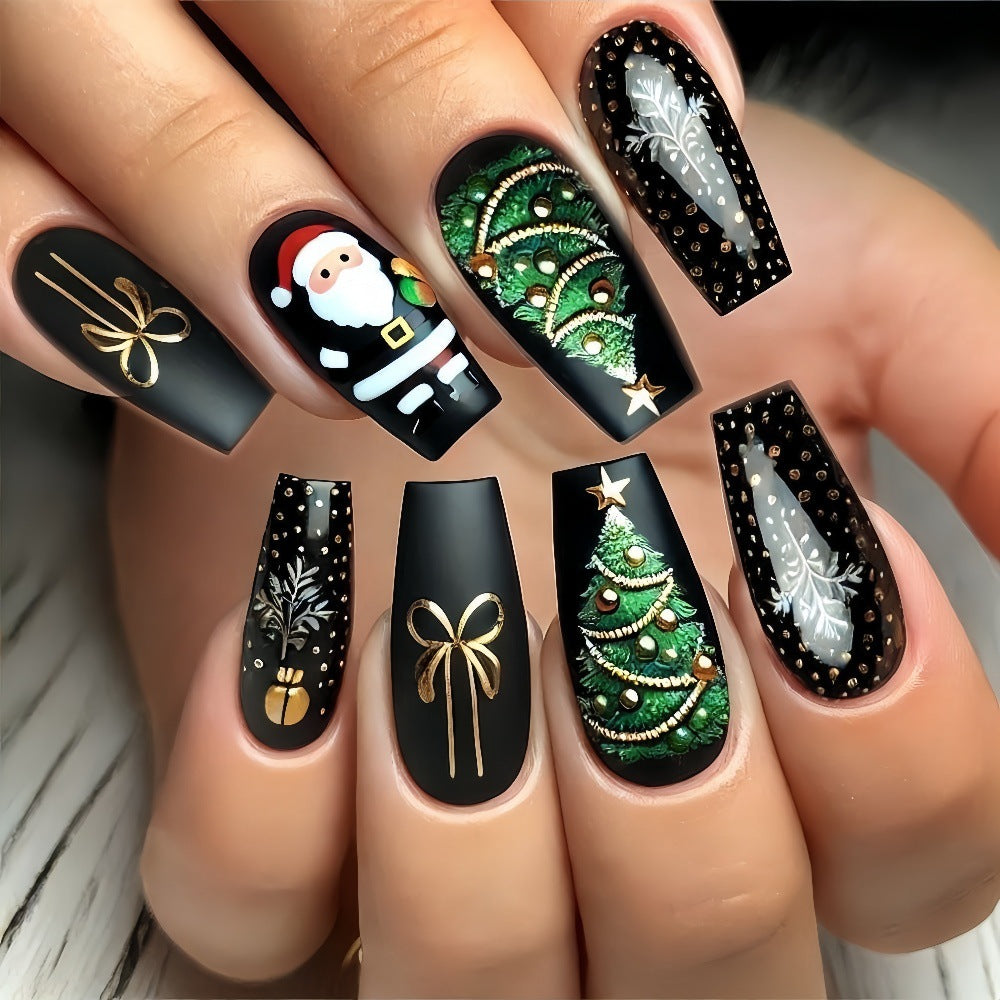 Christmas Art Nails Acalora