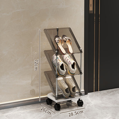 Shoe rack with transparent design Acalora