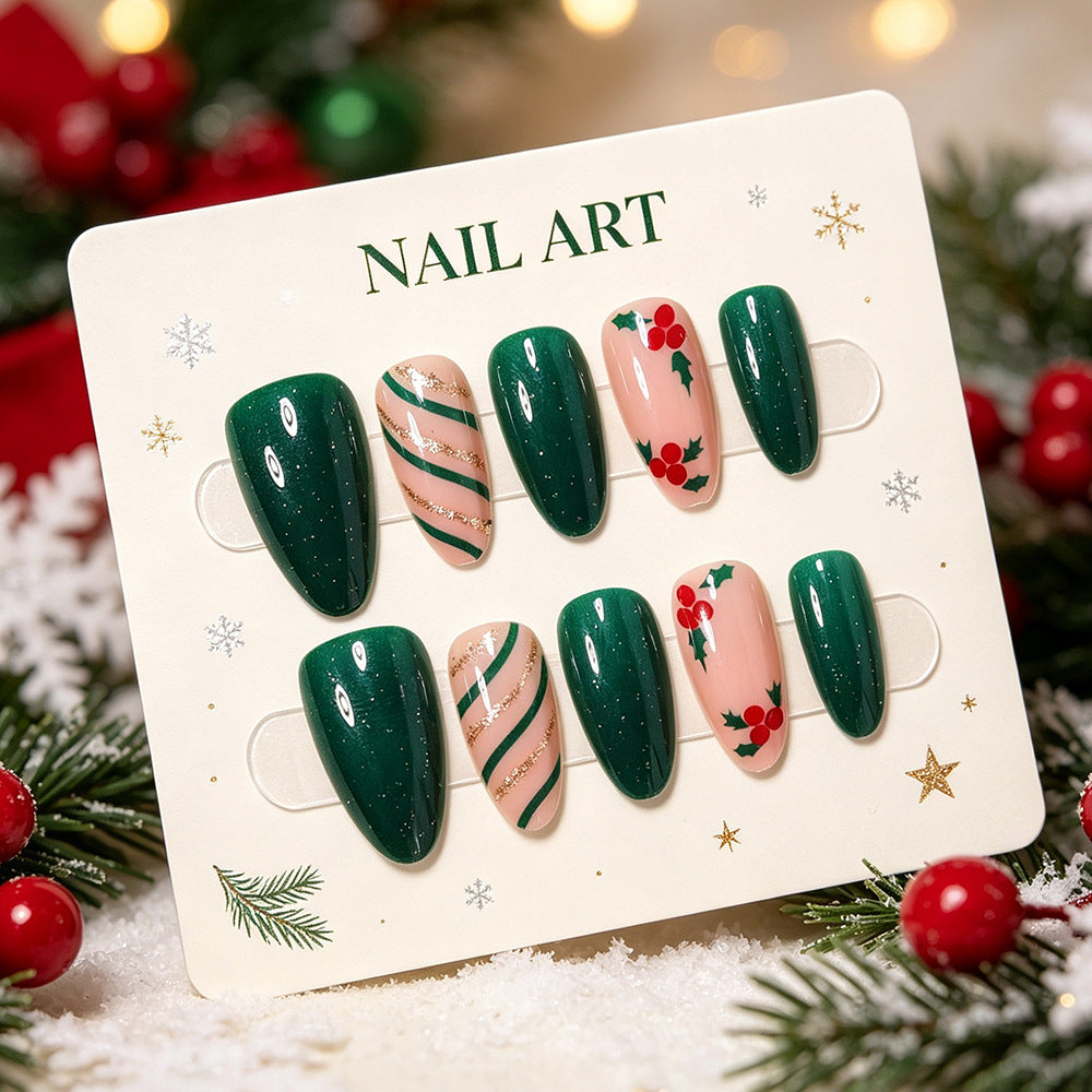 Festive Holiday Nail Art Wraps Acalora