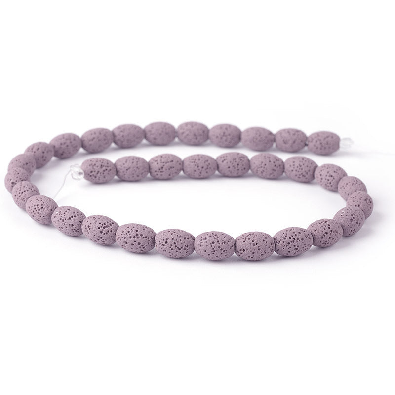 Lava Stone Bead Necklace Acalora
