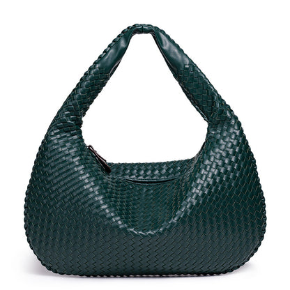 Woven Leather Shoulder Bag Acalora