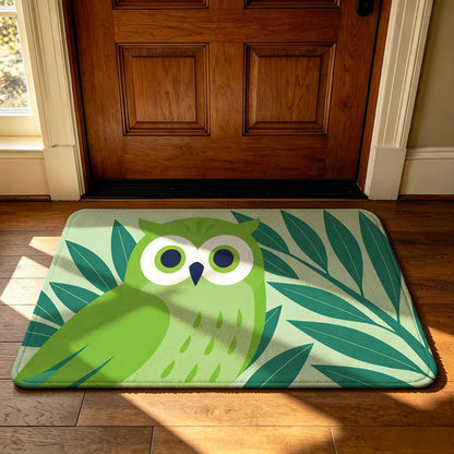 Unisex Tropical-Themed Decorative Doormat