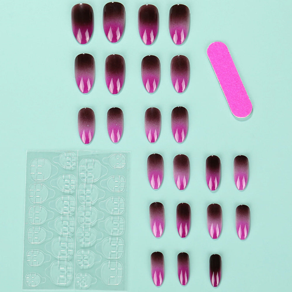 Artificial nails with modern ombre effect Acalora