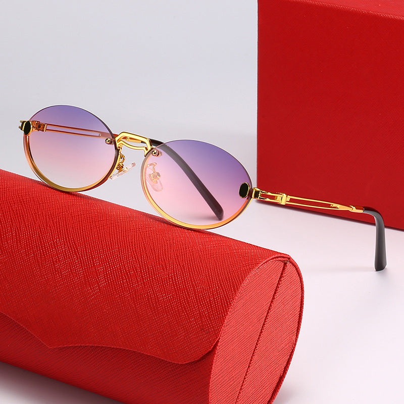 Women's fashionable sunglasses with filigree metal frame and stylish design Karnz