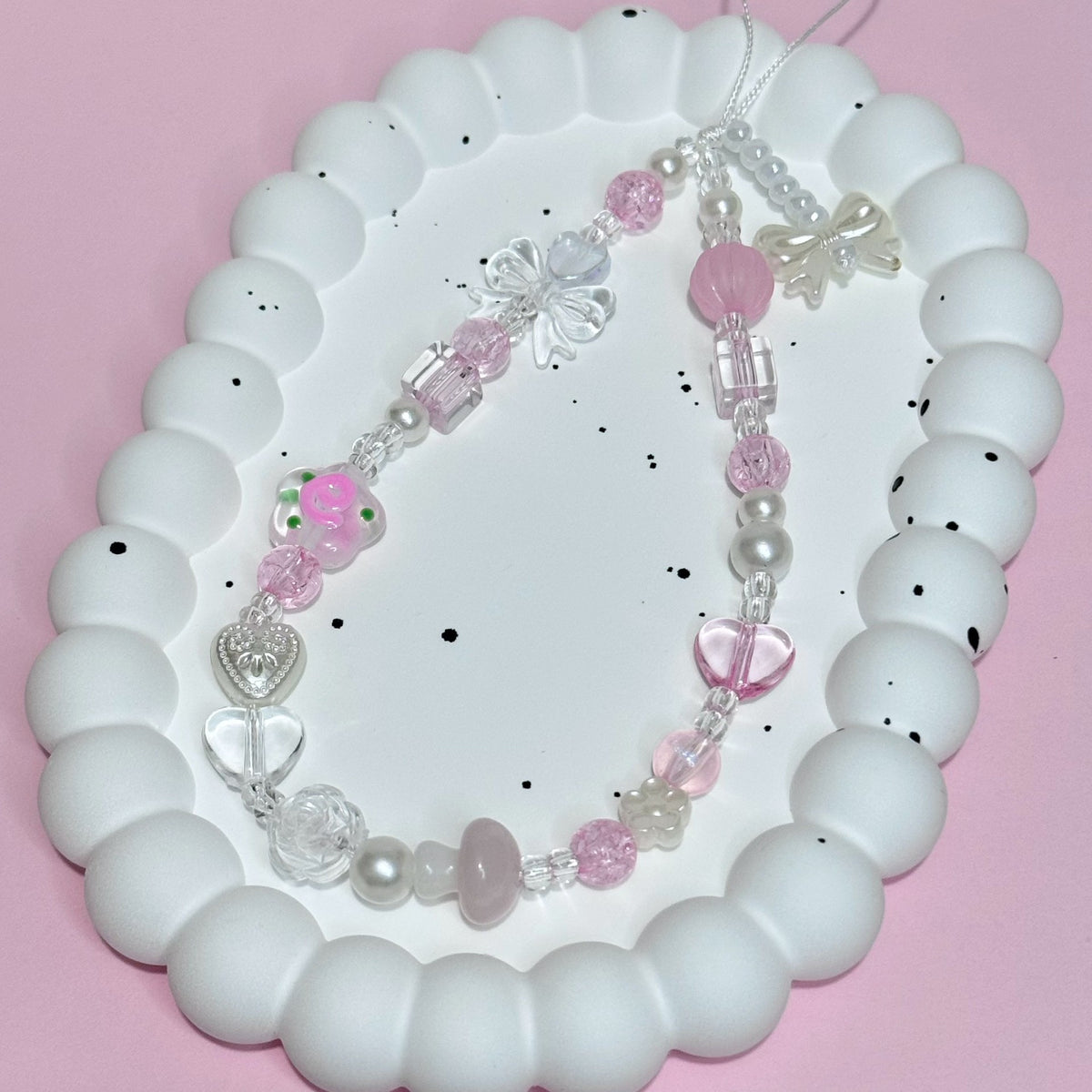 Heart-Themed Charm Bracelet Acalora