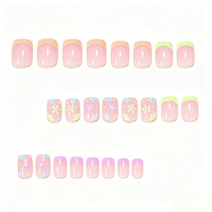 Floral Nail Art Embellishment Kit Acalora