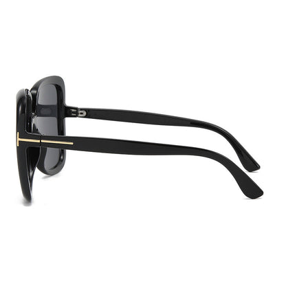 Women's elegant oversized sunglasses with filigree frame Skanto