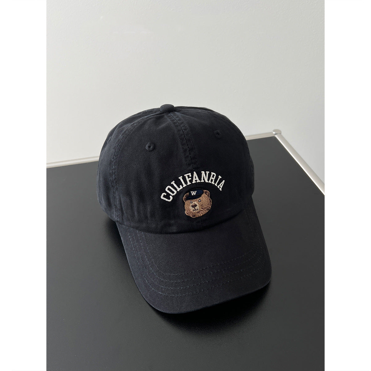 Embroidered Cotton Baseball Cap