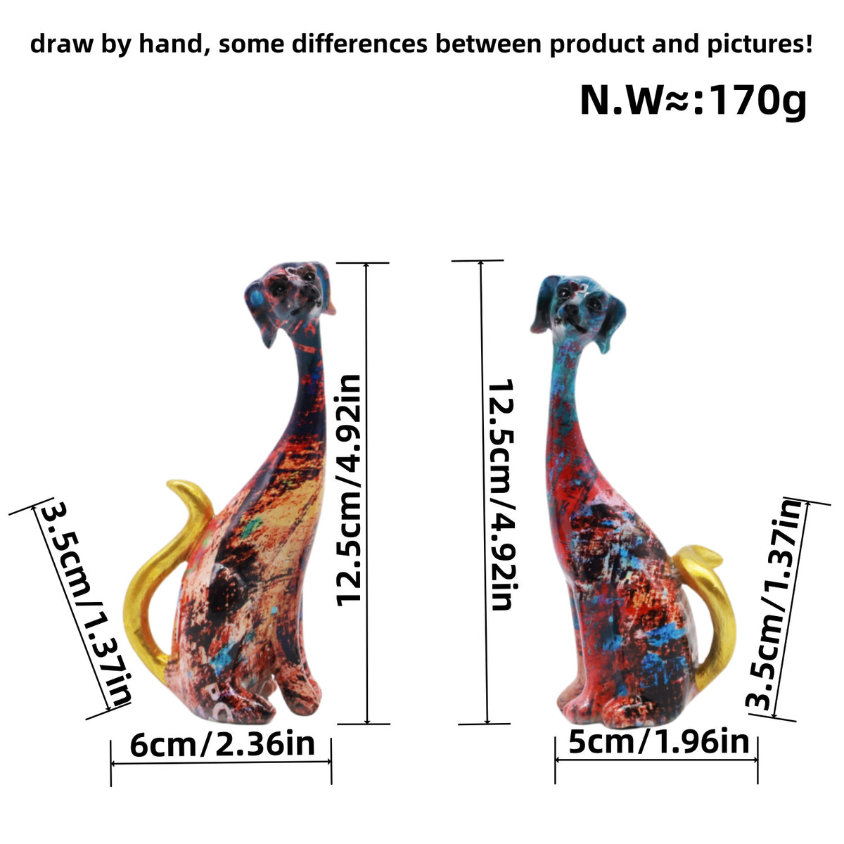 Decorative ceramic figure Acalora