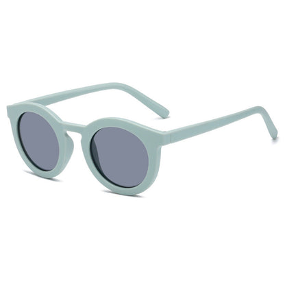 Women's round sunglasses with trendy design and UV protection Bowlift