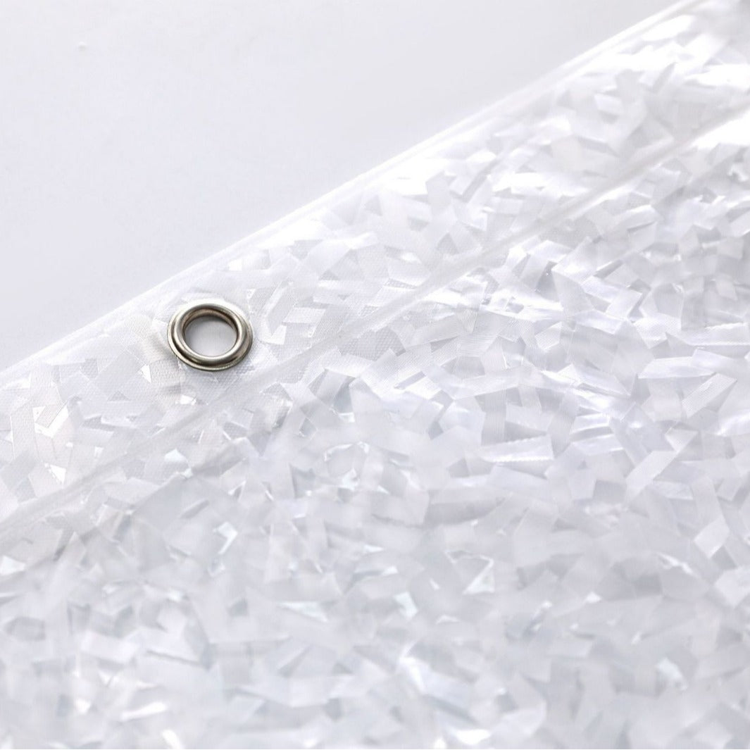 Elegant Textured Shower Curtain