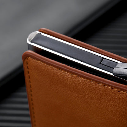 Premium Leather Business Card Holder Acalora