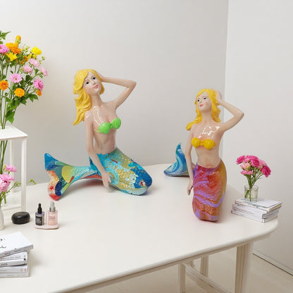 Decorative Mermaid Figurine Acalora