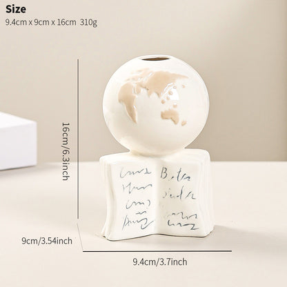 Elegant Ceramic Globe Bank Acalora