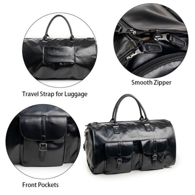 Premium Leather Duffel Bag Acalora