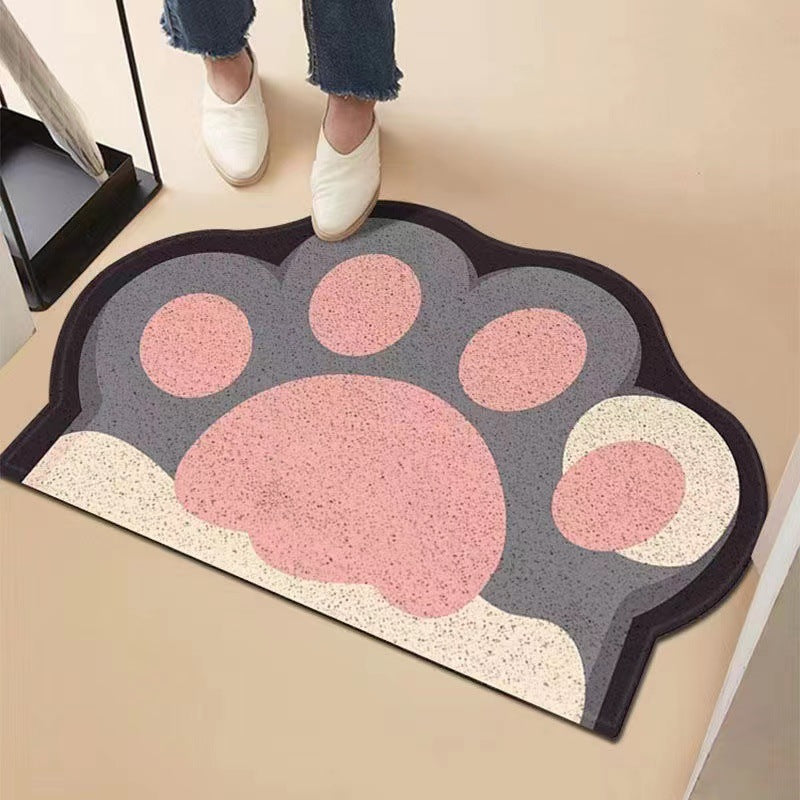 Cute Animal Paw Print Bath Mat