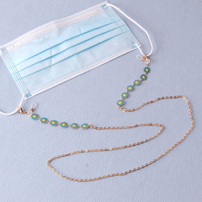 Floral Charm Eyewear Chain Acalora