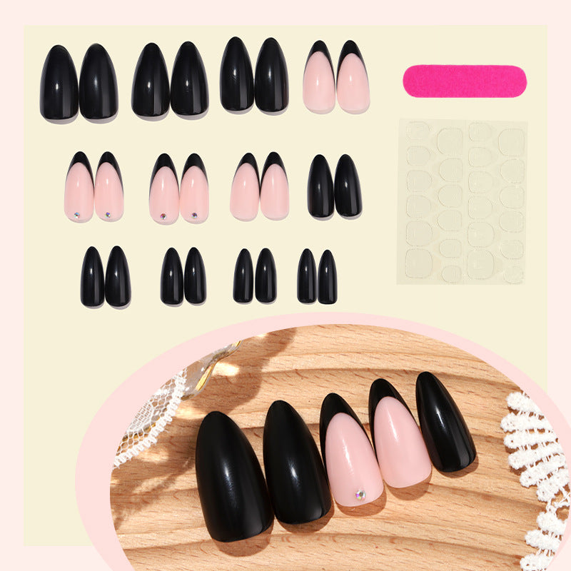 Premium Pointed Tip Press-On Nail Set Acalora