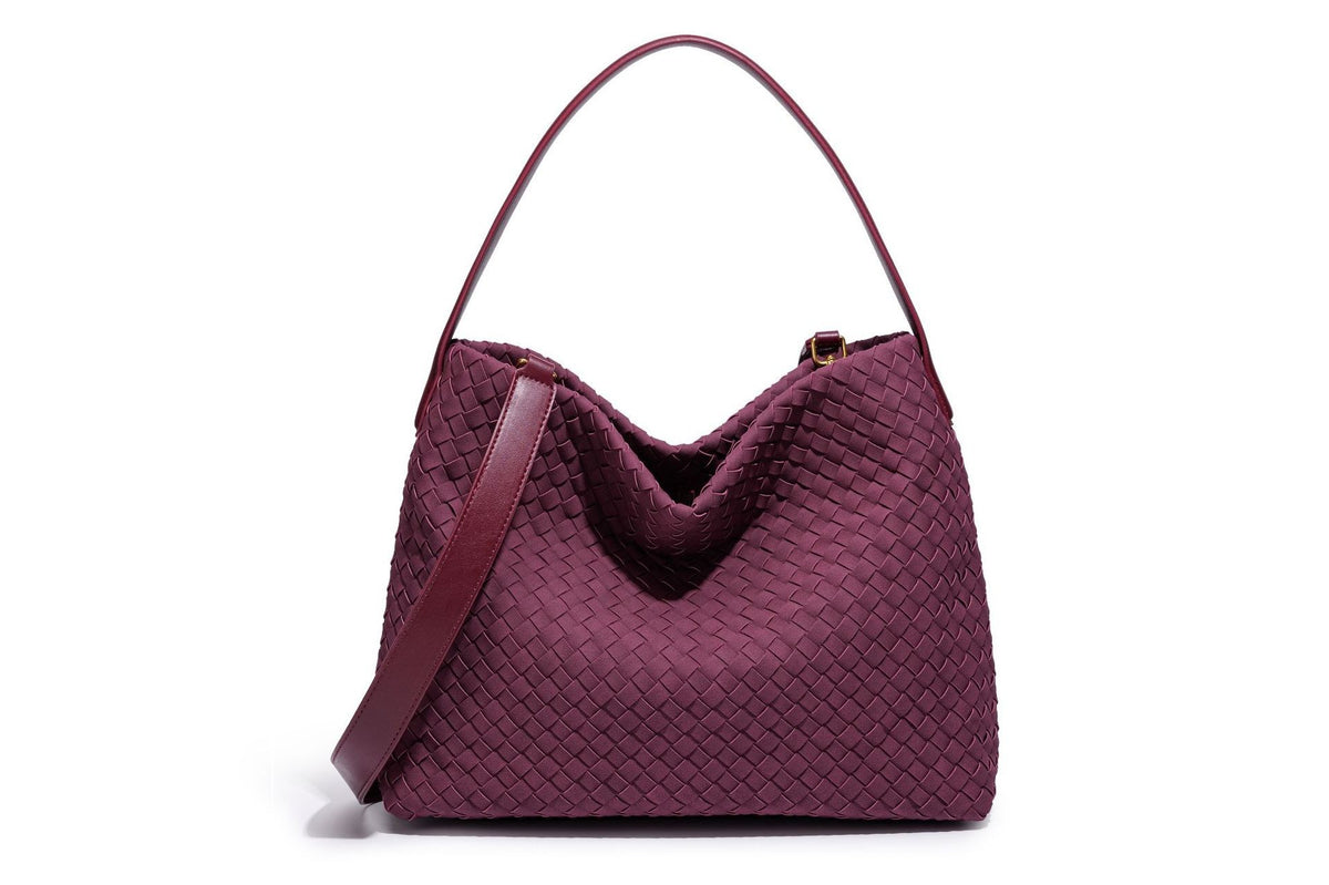 Oversized Woven Hobo Bag Acalora