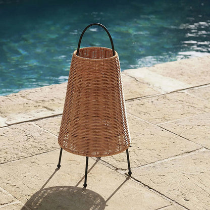 Portable Rattan Lantern Acalora