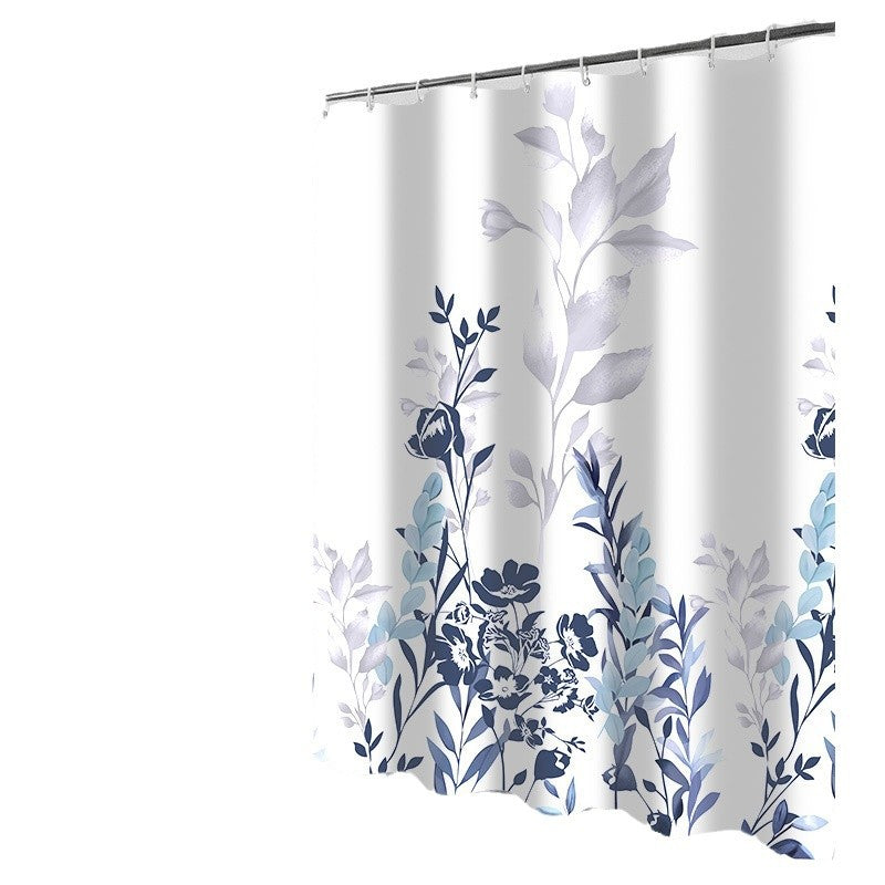 Floral Design Shower Curtain