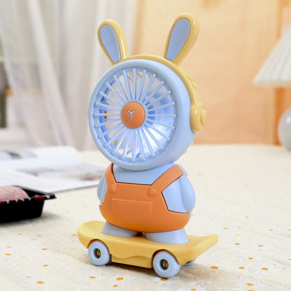 Women Portable Handheld Fan in Creative Animal Design Bowlift