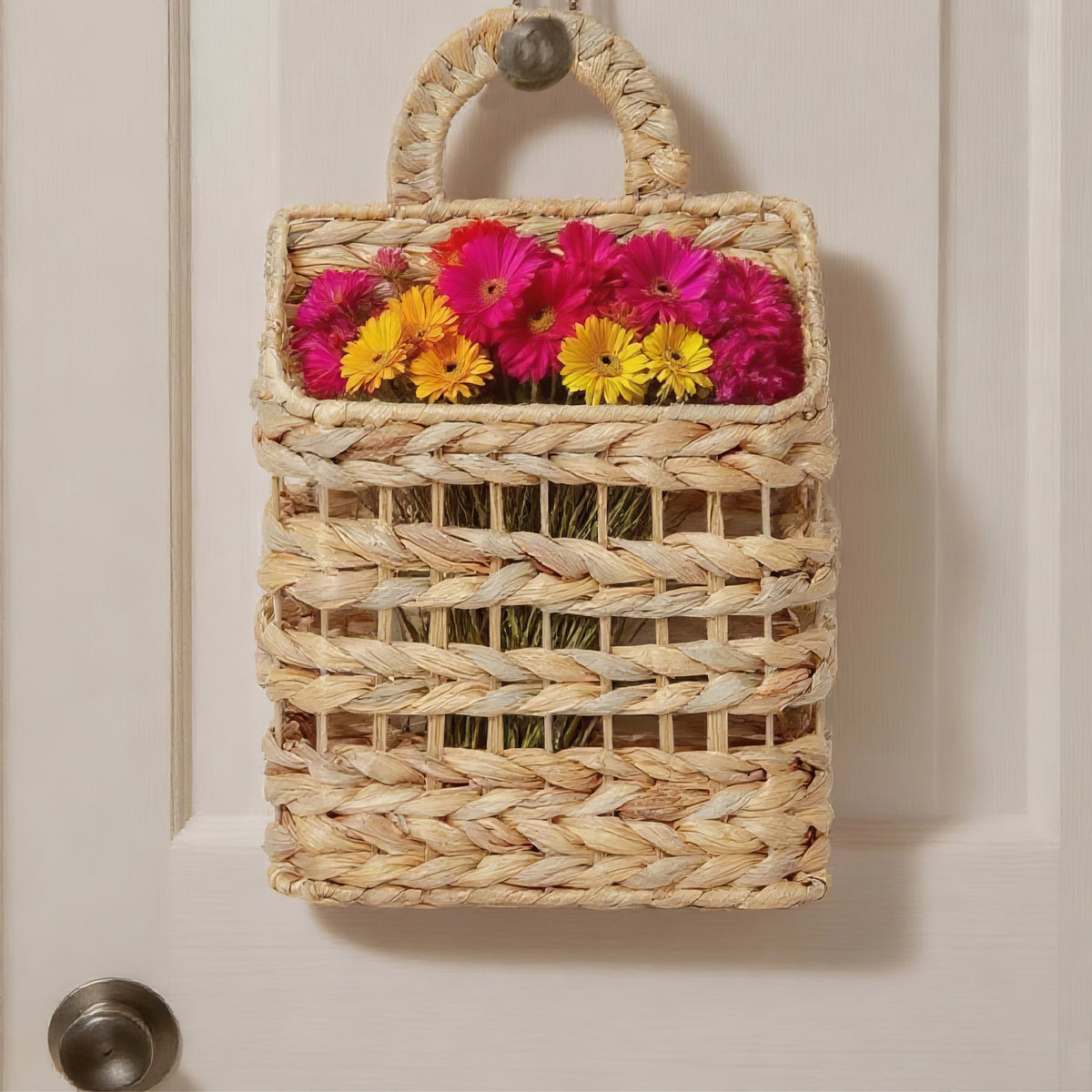 Handwoven storage basket Acalora
