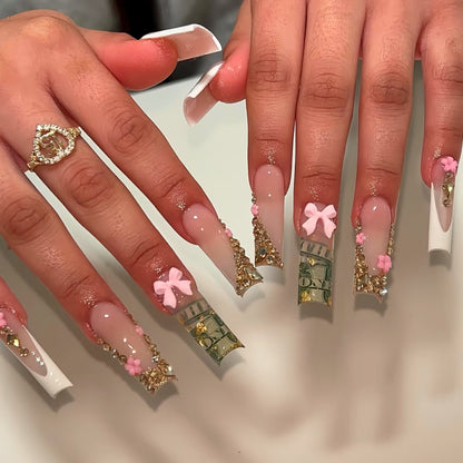 Decorative Acrylic Press-On Nails Acalora
