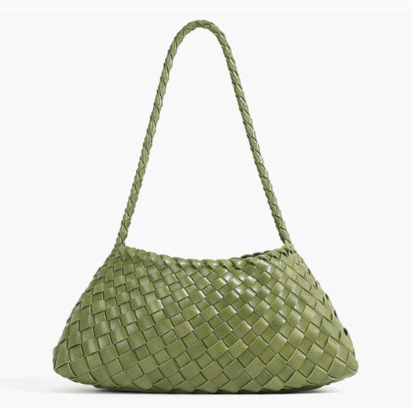 Textured Woven Shoulder Bag Acalora