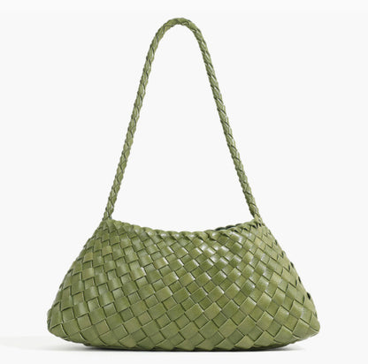 Textured Woven Shoulder Bag Acalora
