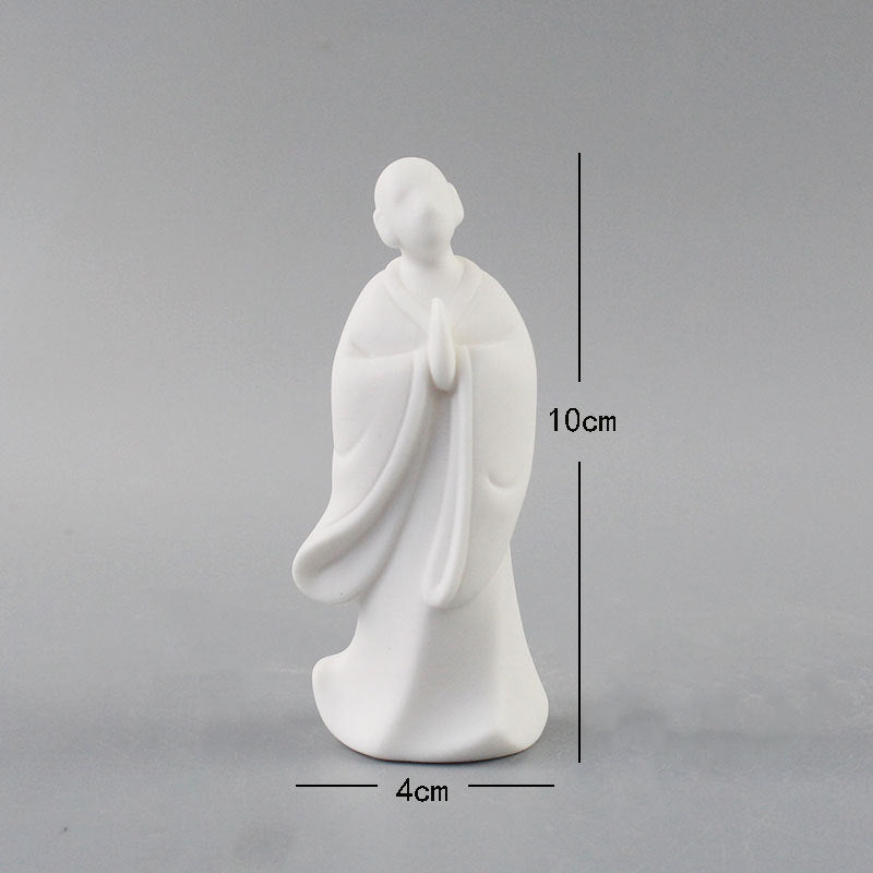 Decorative porcelain figure Acalora