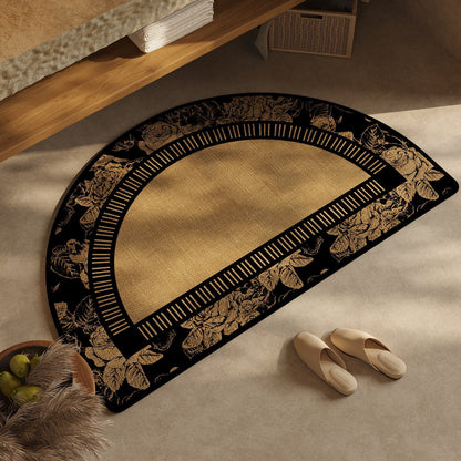 Chic Geometric Design Bath Mat