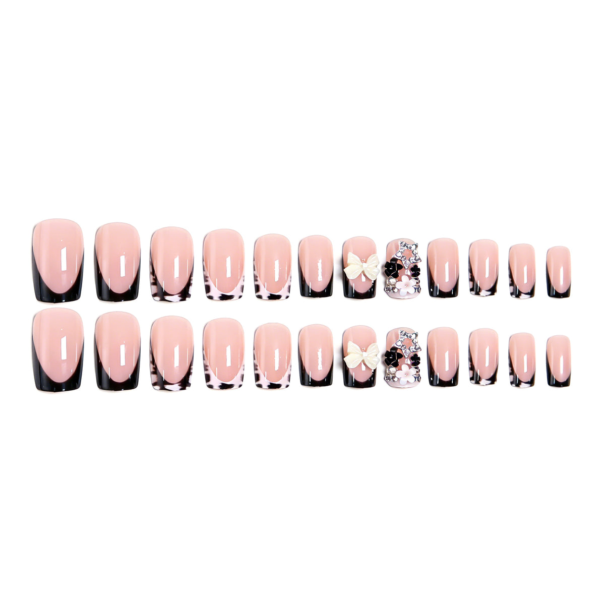 Artificial nail design with elaborate 3D decorations Acalora
