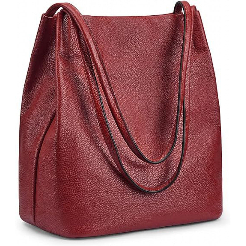 Stylish Leather Hobo Handbag Acalora