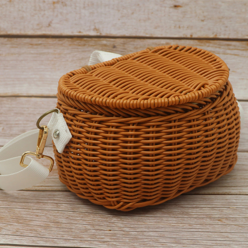 Stylish Woven Crossbody Bag Acalora