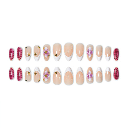 Elegant Floral Design Nail Wraps Acalora