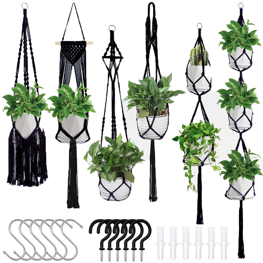 Macrame Plant Hanger Set Acalora