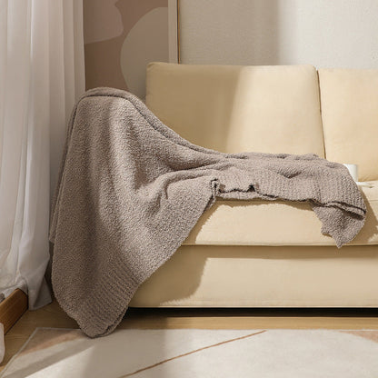 Cozy Textured Throw Blanket