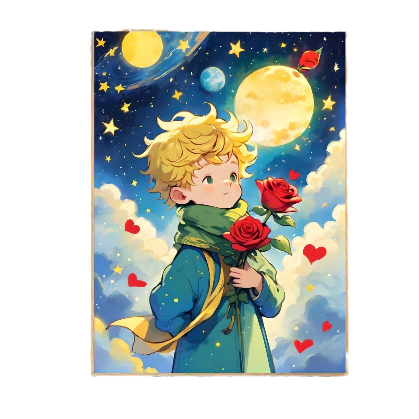 Whimsical Character Canvas Art Print