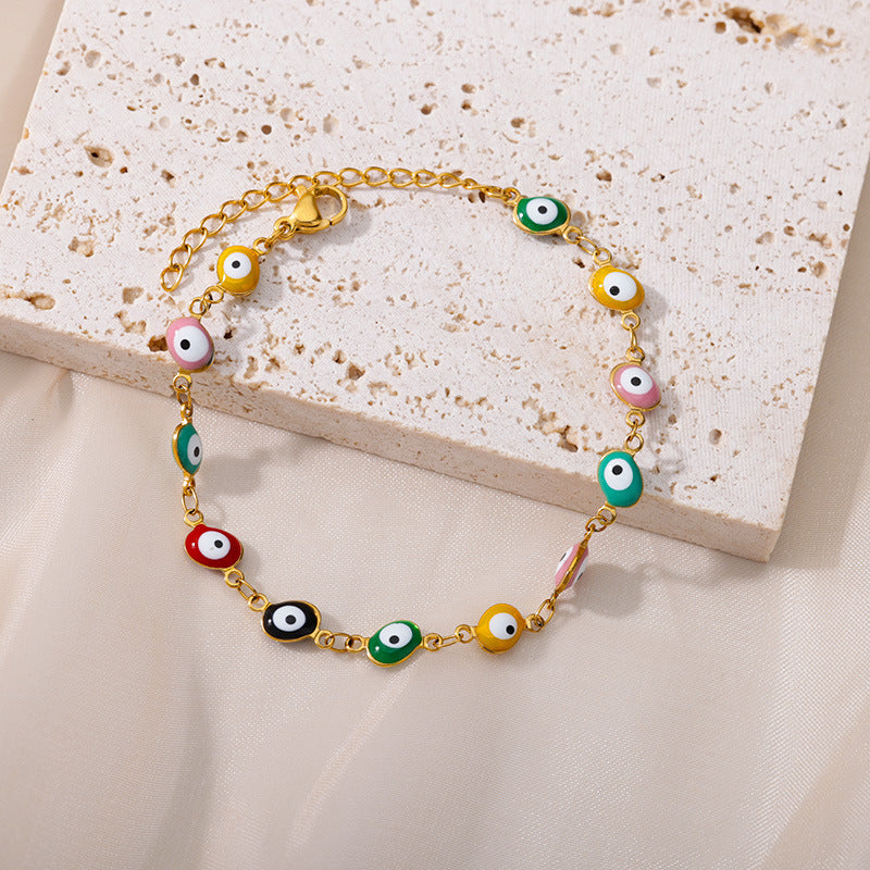 Evil Eye Protection Anklet Acalora