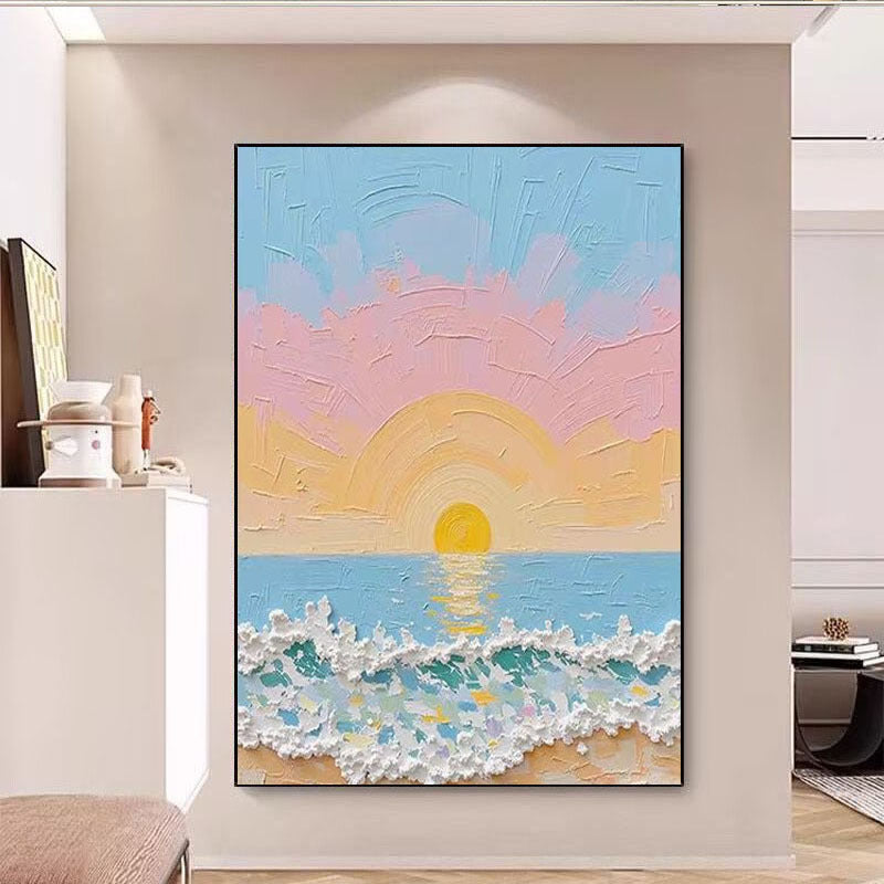 Impressionistic Seascape Canvas Art