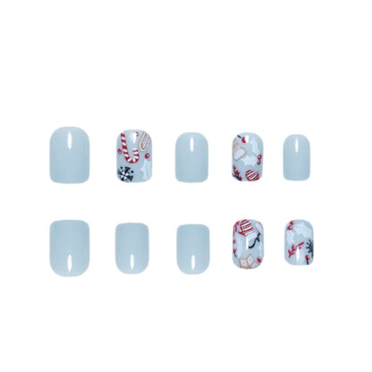Festive Nail Art Wraps Acalora