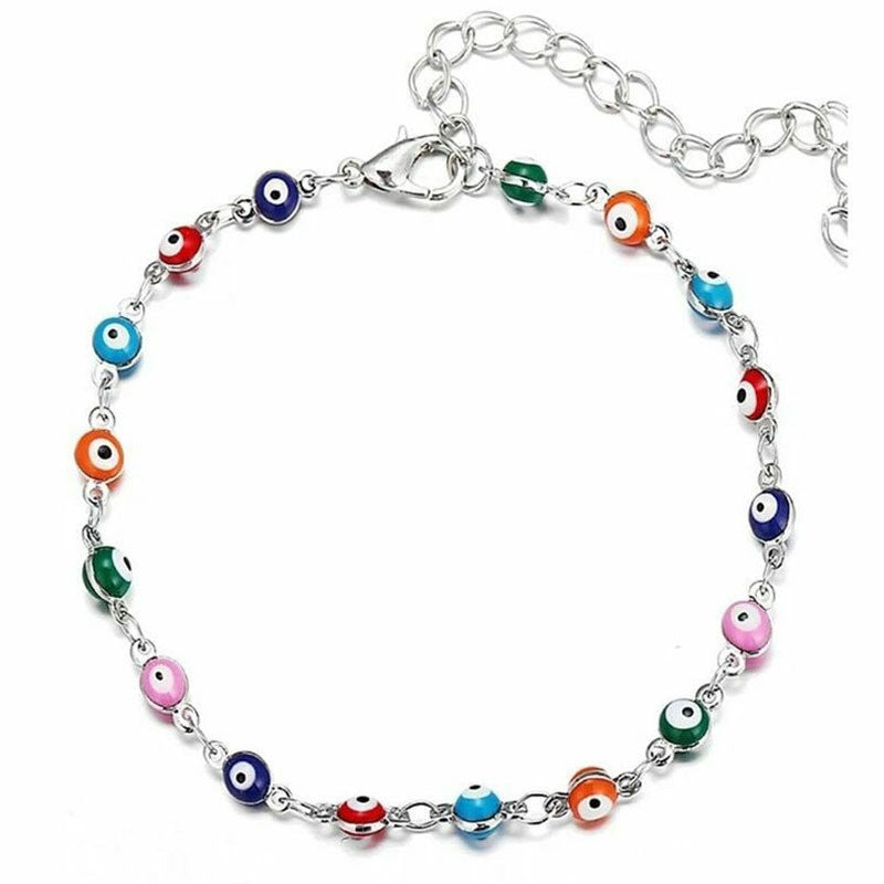 Decorative Eye Charm Anklet Acalora