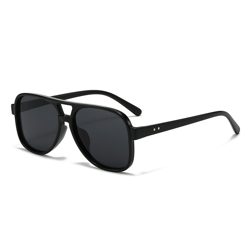 Men's Oversized Transparent Square Glasses Bowlift