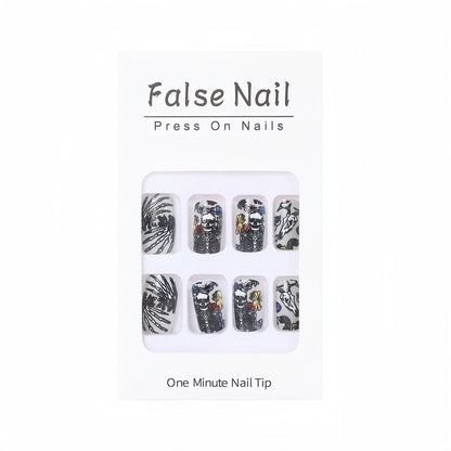 Creative Skeleton Nail Design Acalora
